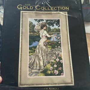 Counted cross stitch “A Summer Stroll”